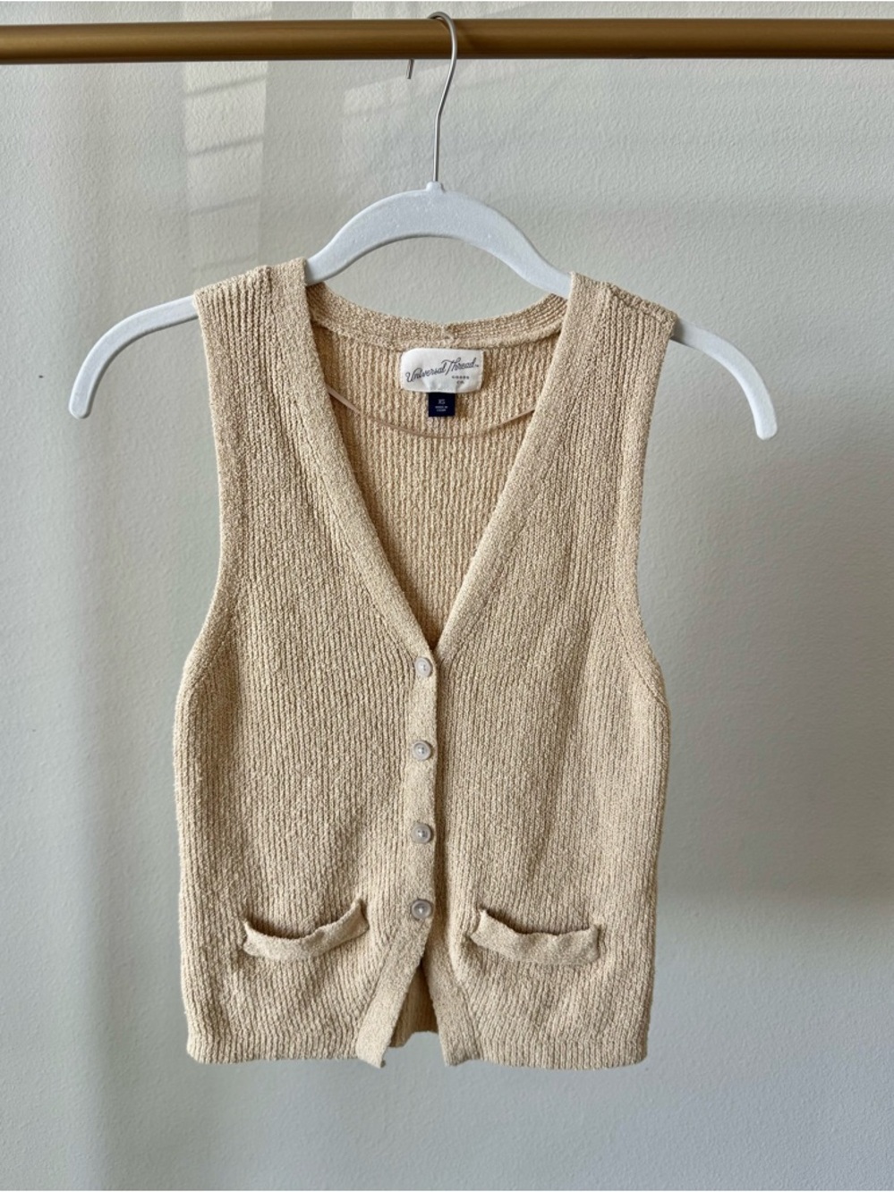 UNIVERSAL THREAD Button-Front Sweater
Vest - Picture 5 of 6